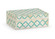 Chelsea House (General) Box in White/Turquoise/Quatrefoil Pattern (460|383026)