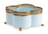 Lisa Kahn Cachepot in Light Blue/Antique Gold (460|382898)