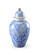 Chelsea House Misc Vase in Blue/White/Gold (460|382539)