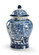 Chelsea House Misc Vase in White/Blue (460|382367)