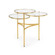 Chelsea House (General) Coffee Table in Gold/Clear (460|381986)