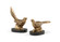Wildwood Plinthed Birds in Gold (460|300301)