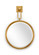 Larry Laslo Mirror in Gold (460|296034)