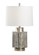 Wildwood One Light Table Lamp in Silver (460|22460)