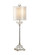 Wildwood One Light Table Lamp in Silver/Clear (460|22428)