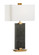 Wildwood One Light Table Lamp in Black/Gold (460|21257)