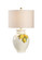 Vietri One Light Table Lamp in White/Yellow/Green (460|17231)