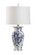 Vietri One Light Table Lamp in White/Blue (460|17213)