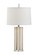 Vietri One Light Table Lamp in White/Tan (460|17190)