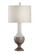 Vietri One Light Table Lamp in Aged Cream/Gray Glaze (460|17151)