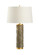 Wildwood (General) One Light Table Lamp in Gray Glaze/Antique Gold Leaf/Gold Leaf (460|16161)