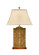 Wildwood (General) One Light Table Lamp in Laser Etched/Antique Patina/Light Brown (460|16096)