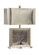 Wildwood (General) One Light Table Lamp in Ambered Silver Leaf/Clear (460|14189)