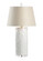 Wildwood (General) One Light Table Lamp in White Glaze/Clear (460|13152)