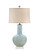 Wildwood (General) One Light Table Lamp in Pale Blue Glaze/Wood/Clear (460|13115)