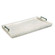 White Serving Tray in Polished Nickel (400|20-1040)