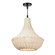 Vista One Light Chandelier in White (400|17-1024WT)