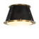 French One Light Flush Mount in Blackened Brass (400|16-1379BBNB)