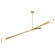 Talon Three Light Chandelier in Natural Brass (400|16-1337NB)