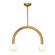 Happy LED Pendant in Natural Brass (400|16-1318NB)