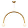 Happy LED Pendant in Natural Brass (400|16-1317NB)