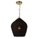 Georgian One Light Pendant in Black (400|16-1261BLK)