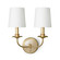 Fisher Two Light Wall Sconce in Gold Leaf (400|15-1166)