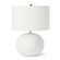 Blanche One Light Table Lamp in White (400|13-1551)
