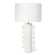 Sanya One Light Table Lamp in White (400|13-1534WT) Sanya One Light Table Lamp in White (400|13-1534WT)