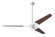 Torsion 62''Ceiling Fan in Gloss White (201|TOR-GW-62-MG-271-004)