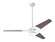 Torsion 52''Ceiling Fan in Gloss White (201|TOR-GW-52-GY-272-002)