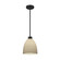Porcelina One Light Pendant in Matte Black (102|PNA-8814-18-PLET-MBLK-RIGID)