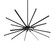 Stellar Pendant LED Pendant in BK (429|STRPD-3K-BK)