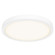LED Flushmount in White (429|CFLEDR18-CC-WH)