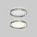 LED Flushmount in Satin Nickel (429|CFH12-3K-SN)