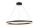 Circa LED Pendant in Black (192|HF5028-BK)