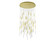 Main St. LED Pendant in Brushed Brass (192|HF2051-FR-BB)