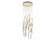 Main St. LED Pendant in Brushed Brass (192|HF2021-BOA-BB)