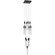Boa LED Pendant in Black (192|HF1905-13-BOA-BK)