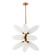 Starling 12 Light Chandelier in Brushed Brass (314|89658)