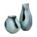 Isaac Vases, Set of 2 in Waterfall Reactive (314|1085)