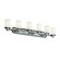 Fusion Six Light Bath Bar in Polished Chrome (102|FSN-8516-10-OPAL-CROM)
