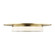 Sen LED Flush Mount in Natural Brass (182|700FMSEN17NB-LED927)