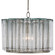 Bevilacqua Collection One Light Pendant in Silver Leaf (142|9375)