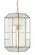 Bardolph One Light Pendant in Antique Brass/Clear (142|9000-0749)
