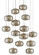 Pepper Collection 15 Light Pendant in Nickel (142|9000-0691)