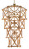 Kingali Collection Ten Light Chandelier in Natural/New Brass (142|9000-0554)