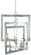 Middleton Collection Eight Light Chandelier in Contemporary Silver Leaf (142|9000-0352)