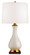 Lynton Collection One Light Table Lamp in Cream Crackle/Brass (142|6425)