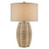 Karnak One Light Table Lamp in Natural/Satin Black (142|6000-0797)